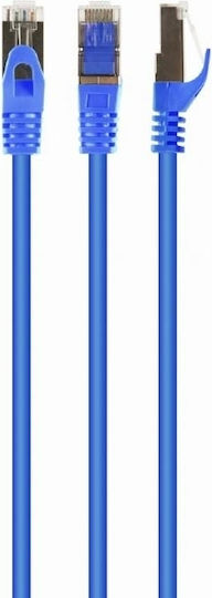Cablexpert S/FTP Cat.6a Καλώδιο Δικτύου Ethernet 1m Μπλε 1τμχ PP6A-LSZHCU-B-1M - Image 2