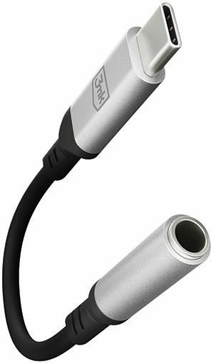 3MK Μετατροπέας USB-C male σε 3.5mm female 1τμχ - Image 5
