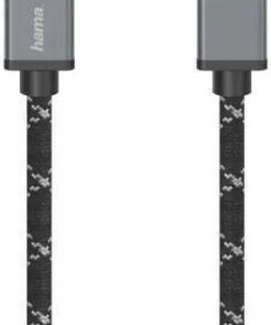 Alternative view of HAMA Ultra High Speed HDMI 2.1 Cable HDMI male - HDMI male 2m Μαύρο 00205239