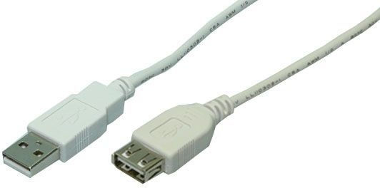 LogiLink USB 2.0 Cable USB-A male - USB-A female 2m (CU0010) - Image 3