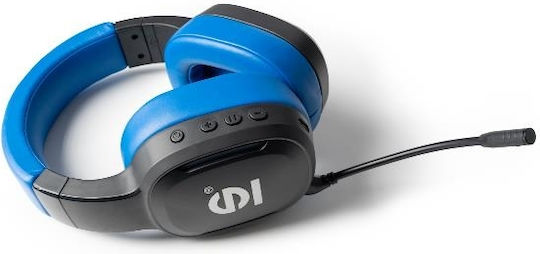 Sparco Race Ασύρματο Over Ear Gaming Headset με σύνδεση Bluetooth Μπλε - Image 2