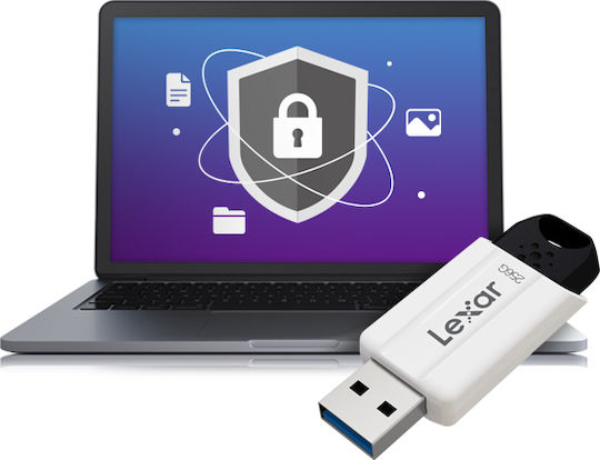 Lexar JumpDrive S80 128GB USB 3.1 Stick Μαύρο - Image 9