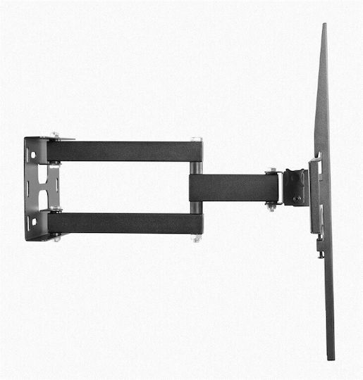 Gembird WM-55ST-03 Βάση Τηλεόρασης Τοίχου με Βραχίονα έως 55" και 35kg Μαύρο - Image 3