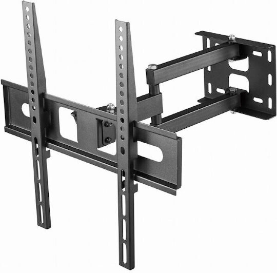 Gembird WM-55ST-03 Βάση Τηλεόρασης Τοίχου με Βραχίονα έως 55" και 35kg Μαύρο - Image 7
