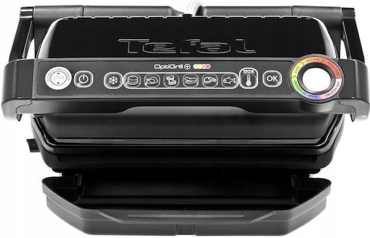 Tefal Optigrill+ Επιτραπέζια Ηλεκτρική Ψησταριά Αυλακωτής Πλάκας 2000W Ανοξείδωτη με Καπάκι και Ρυθμιζόμενο Θερμοστάτη 30x20εκ. GC714834 - Image 6