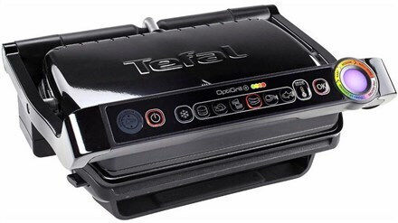 Tefal Optigrill+ Επιτραπέζια Ηλεκτρική Ψησταριά Αυλακωτής Πλάκας 2000W Ανοξείδωτη με Καπάκι και Ρυθμιζόμενο Θερμοστάτη 30x20εκ. GC714834 - Image 15