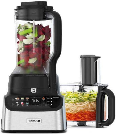 De'Longhi FDM73.850SS Πολυμίξερ 1000W με Κάδο 3lt και Κανάτα Μπλέντερ Μαύρο - Image 4