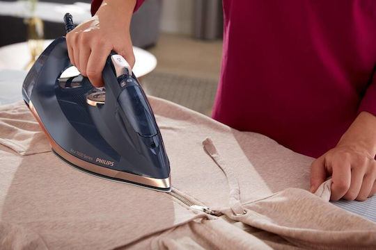 Philips Steamglide DST7510/80 Σίδερο Ατμού 3200W με Κεραμική Πλάκα και Συνεχόμενη Παροχή Ατμού 55gr/min - Image 3