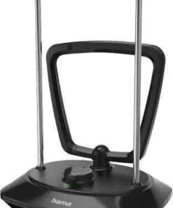 HAMA Antenna Εσωτερική Κεραία Τηλεόρασης (δεν Απαιτεί Τροφοδοσία) Μαύρη
