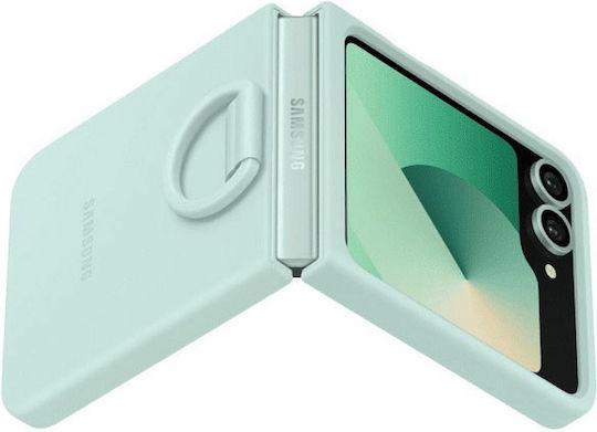 Samsung Back Cover Σιλικόνης Πράσινο (Galaxy Z Flip6 / Z Flip7 FE) EF-PF741TMEGWW - Image 5
