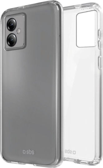 SBS 0.3 Skinny Back Cover Σιλικόνης Διάφανο (Moto G14) SKINMOG14T