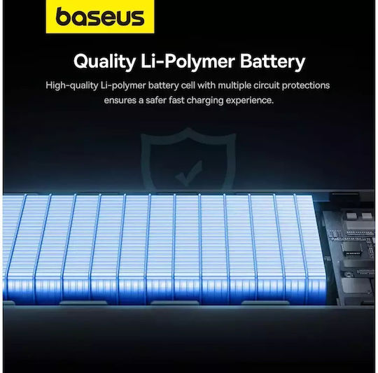 Baseus Star-Lord Power Bank 30000mAh 30W με 2 Θύρες USB-A και Θύρα USB-C Μαύρο - Image 5