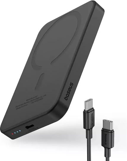 Baseus Mini Power Bank 5000mAh 20W με Θύρα USB-C Μαύρο - Image 6