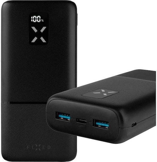 Fixed Zen Power Bank 20000mAh 20W με 2 Θύρες USB-A Power Delivery Μαύρο - Image 2