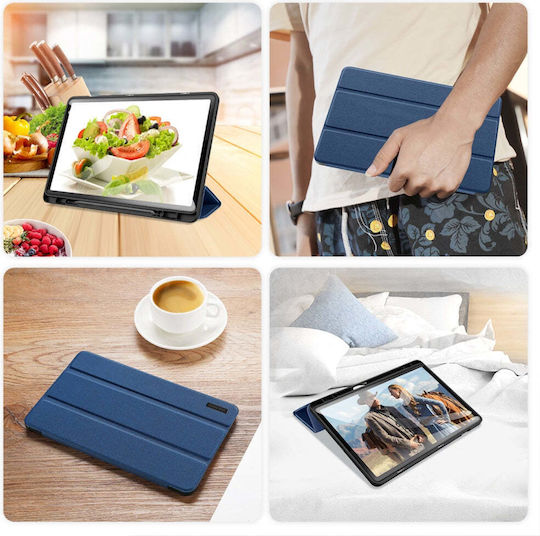 Dux Ducis Domo Flip Cover Πλαστικό Μπλε (Galaxy Tab S9 FE) - Image 8