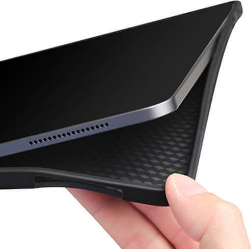Usams Winto Flip Cover Σιλικόνης Μαύρο (iPad Air 2020/2022) - Image 4