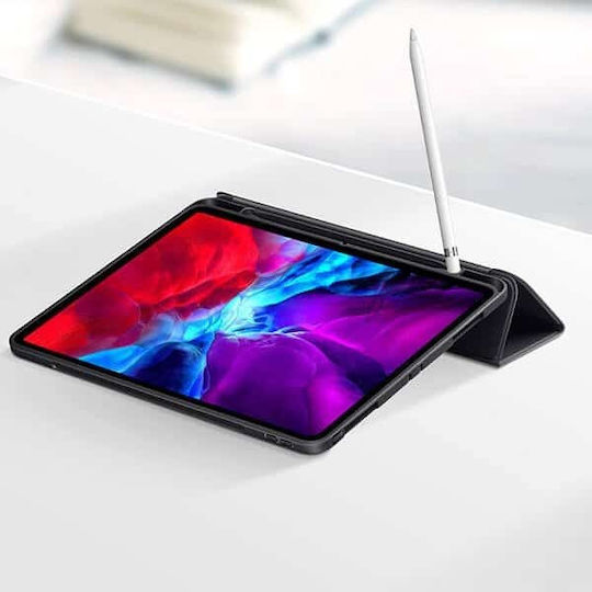 Usams Winto Flip Cover Σιλικόνης Μαύρο (iPad Air 2020/2022) - Image 6