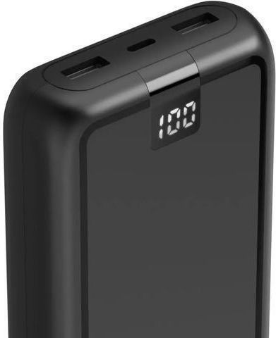 HAMA Performance 24 Power Bank 24000mAh με 2 Θύρες USB-A και Θύρα USB-C Γκρι - Image 2