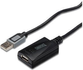 LogiLink USB 2.0 Cable USB-A male - USB-A female Μαύρο 5m UA0001A - Image 3