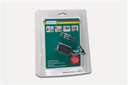LogiLink USB 2.0 Cable USB-A male - USB-A female Μαύρο 5m UA0001A - Image 4