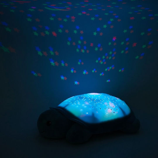 Cloud b Παιχνίδι Ύπνου Twinkling Twilight Turtle από Ύφασμα με Φως και Ήχους για Νεογέννητα Aqua CB7323-T2 - Image 2