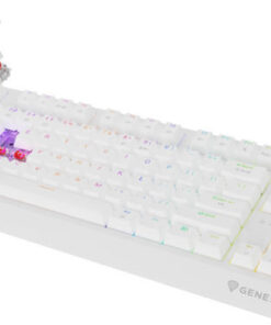 Alternative view of Genesis Thor 230 TKL Ασύρματο Gaming Μηχανικό Πληκτρολόγιο Tenkeyless με Outemu Red διακόπτες και RGB φωτισμό (Αγγλικό US) Λευκό