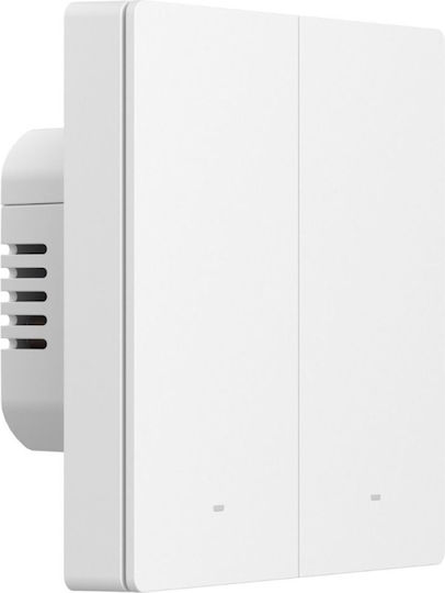 Sonoff M52c86w Διακόπτης Τοίχου Wi-Fi Διπλός με Πλαίσιο Λευκός - Image 4