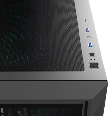 Raijintek Ponos Ultra TG4 Midi Tower Κουτί Υπολογιστή με ARGB Φωτισμό Coating Black - Image 6