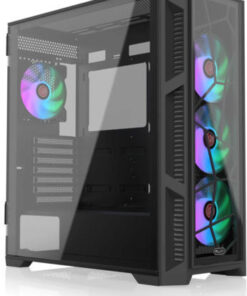 Alternative view of Raijintek Ponos Ultra TG4 Midi Tower Κουτί Υπολογιστή με ARGB Φωτισμό Coating Black