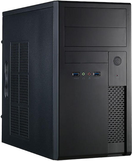 Chieftec XT-01B Mini Tower Κουτί Υπολογιστή Μαύρο