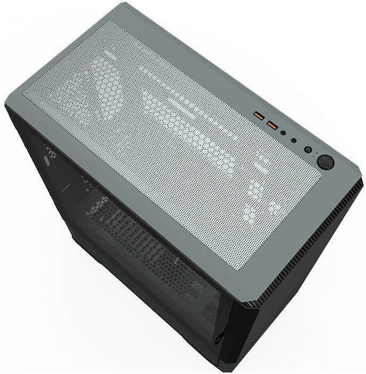 Darkflash DLC31 Gaming Midi Tower Κουτί Υπολογιστή με Πλαϊνό Παράθυρο Μαύρο - Image 12