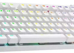 Alternative view of Logitech Pro X TKL Ασύρματο Gaming Μηχανικό Πληκτρολόγιο Tenkeyless με RGB φωτισμό (Αγγλικό US) Lightspeed White