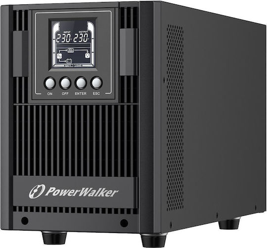 Powerwalker VFI 2000 AT FR UPS On-Line 2000VA 1800W με 4 Schuko Πρίζες - Image 2