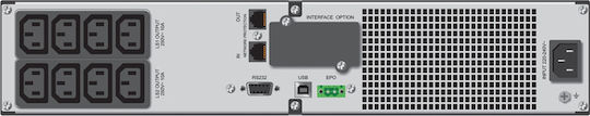 Powerwalker VI 1000 RT LCD Mini UPS Line-Interactive 1000VA 900W με 8 IEC Πρίζες - Image 5