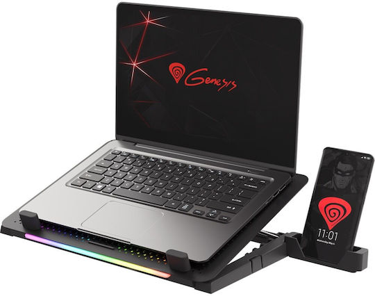 Genesis Oxid 450 RGB Cooling Pad για Laptop έως 15.6" με 1 Ανεμιστήρα - Image 9