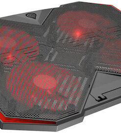Genesis Oxid Cooling Pad για Laptop έως 17.3" με 4 Ανεμιστήρες