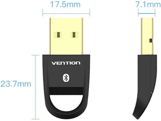 Vention USB Bluetooth 5.0 Adapter με Εμβέλεια 20m (CDSB0) - Image 9