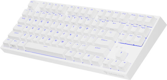 Genesis Thor 404 Gaming Μηχανικό Πληκτρολόγιο Tenkeyless με Gateron Yellow διακόπτες και RGB φωτισμό (Αγγλικό US) Λευκό - Image 9