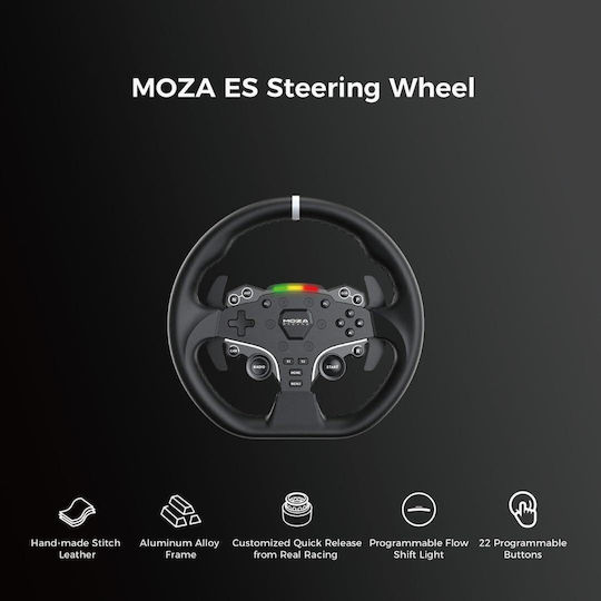 Moza Racing R5 Bundle Τιμονιέρα με Πετάλια για PC - Image 11