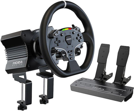 Moza Racing R5 Bundle Τιμονιέρα με Πετάλια για PC - Image 3