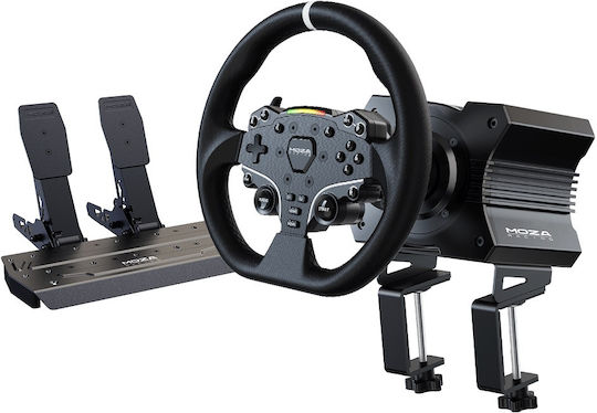 Moza Racing R5 Bundle Τιμονιέρα με Πετάλια για PC - Image 2