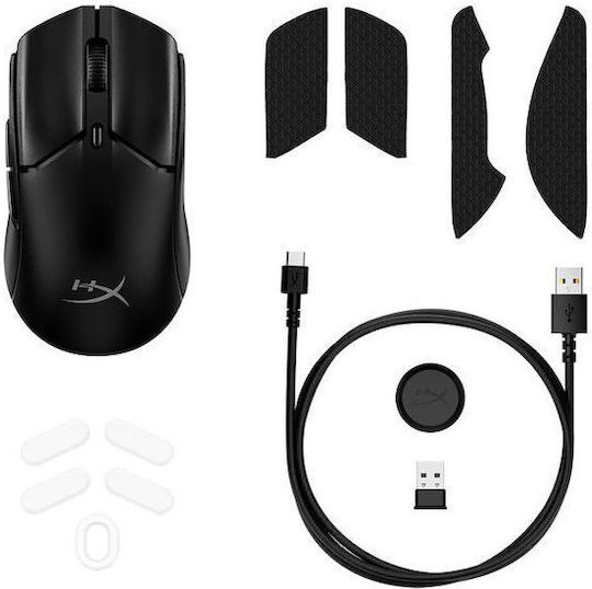 HyperX Pulsefire Haste 2 Mini Ασύρματο RGB Gaming Ποντίκι 26000 DPI Μαύρο - Image 6