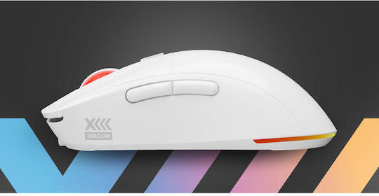 Genesis Zircon XIII Ασύρματο RGB Gaming Ποντίκι 26000 DPI Λευκό - Image 8