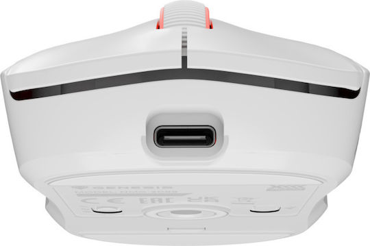 Genesis Zircon XIII Ασύρματο RGB Gaming Ποντίκι 26000 DPI Λευκό - Image 10