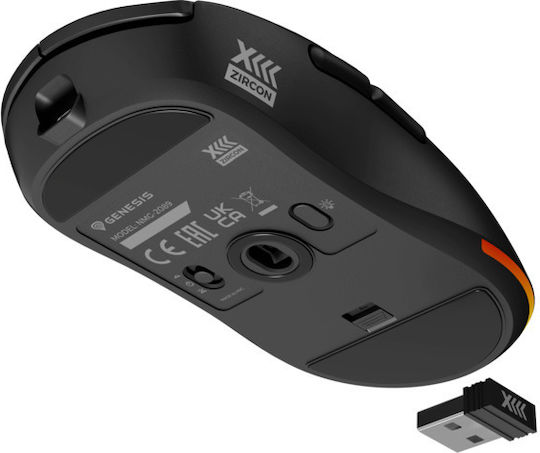 Genesis Zircon XIII Ασύρματο RGB Gaming Ποντίκι 26000 DPI Μαύρο - Image 8