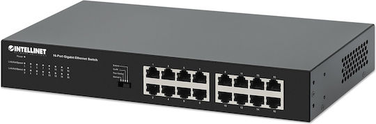 Intellinet 561815 Unmanaged L2 PoE Switch με 16 Θύρες Gigabit (1Gbps) Ethernet - Image 3
