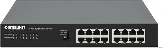 Intellinet 561815 Unmanaged L2 PoE Switch με 16 Θύρες Gigabit (1Gbps) Ethernet - Image 5