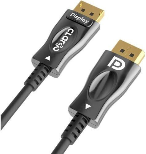 Claroc Cable DisplayPort male - DisplayPort male 15m Μαύρο (CLAROC-DP-14-30M) - Image 2
