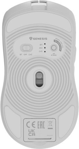Genesis Zircon 500 Ασύρματο Gaming Ποντίκι 10000 DPI Λευκό - Image 8