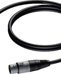 Procab Cable XLR male - XLR male Μαύρο 10m (CAB901/10)